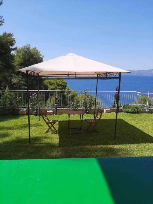 Amfiteatrico Sea View - Kalamos Attiki Apartamento Markopoulon Oropou Exterior foto
