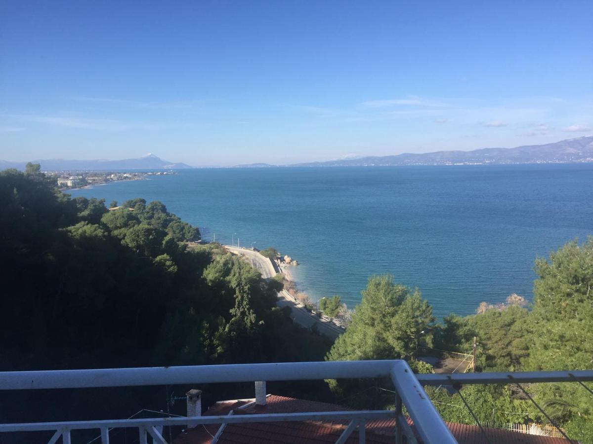 Amfiteatrico Sea View - Kalamos Attiki Apartamento Markopoulon Oropou Exterior foto